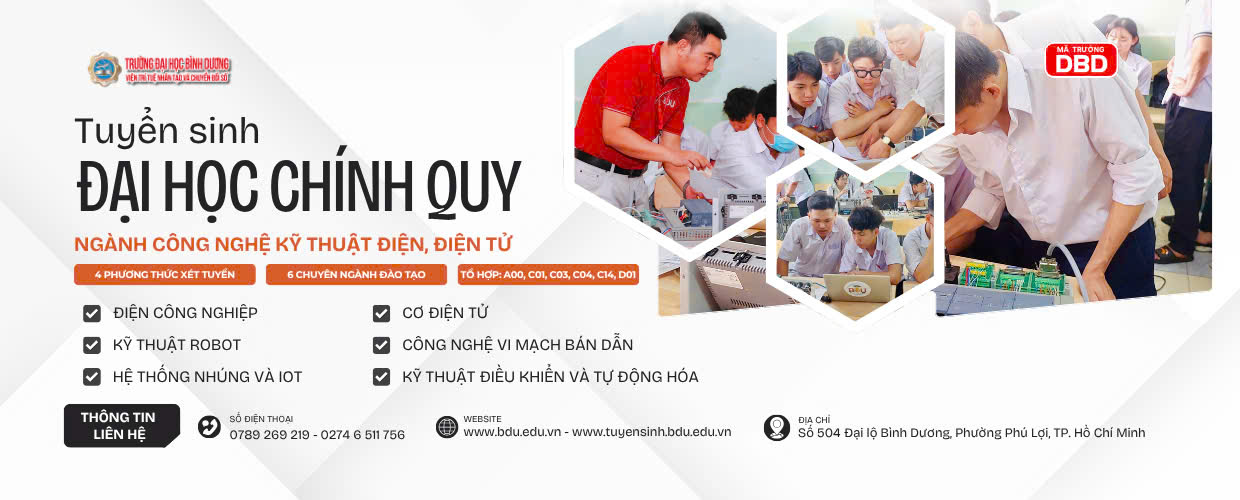 Ngành Công nghệ Kỹ thuật Điện, Điện tử - Cánh cửa đến sự nghiệp đầy triển vọng!
